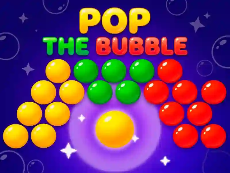 Гульня Pop the Bubble онлайн