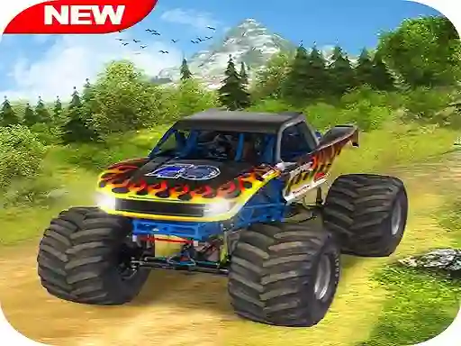 Гульня Xtreme Monster Truck Offroad онлайн