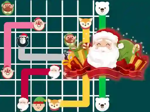 Гульня Connect The Christmas онлайн