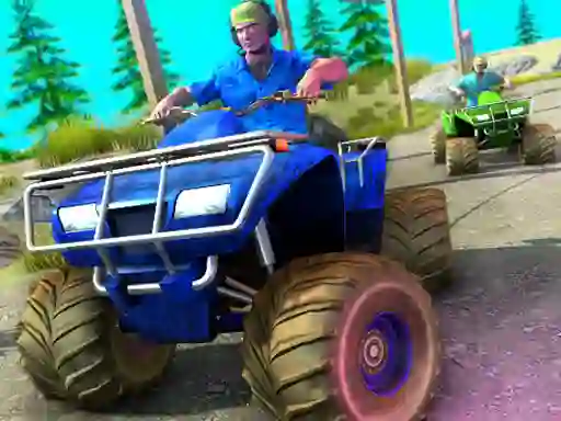 Гульня Quad Bike Derby Stunts онлайн