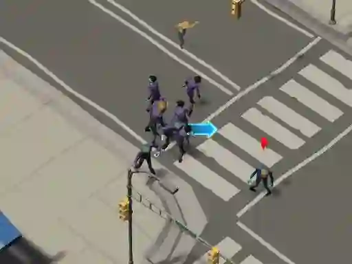 Гульня Zombie Crowd онлайн