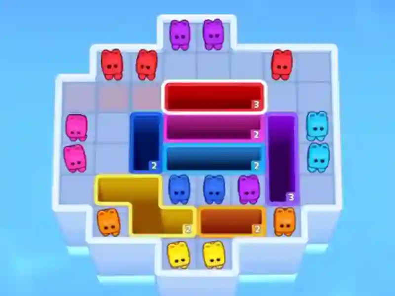 Гульня Cube Drop Puzzle онлайн