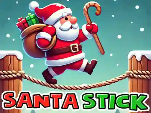Гульня Santa Stick онлайн