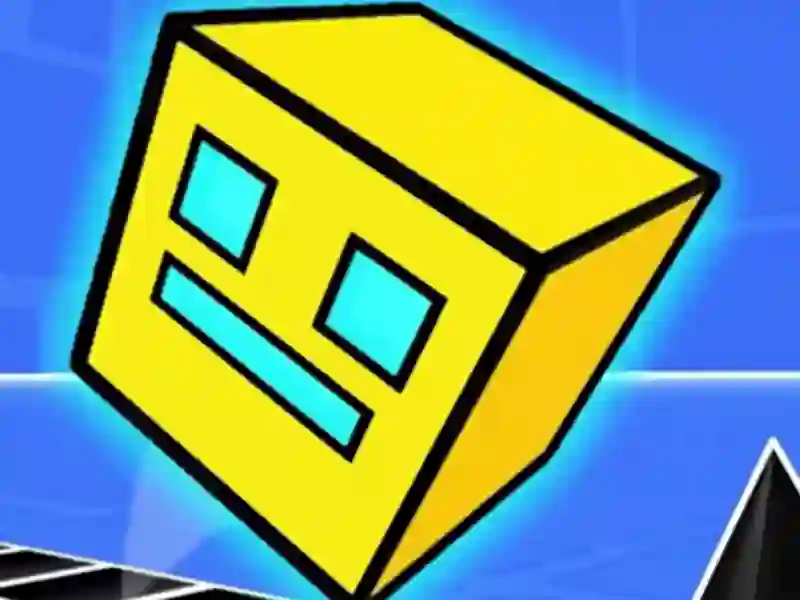 Гульня Geometry Dash 3D онлайн