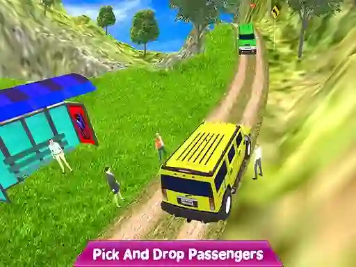 Гульня Crazy Taxi Jeep Drive онлайн