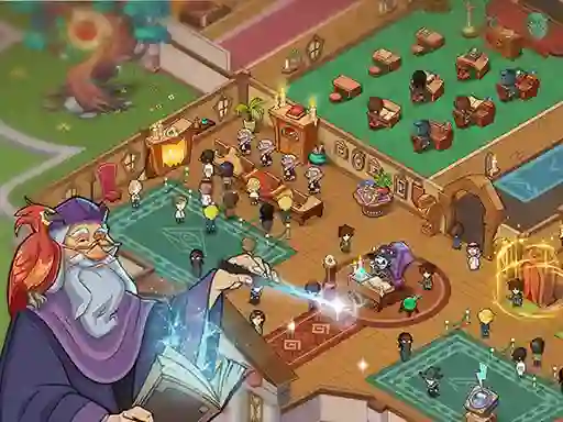 Гульня Wizard School онлайн
