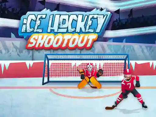 Гульня Ice Hockey Shootout онлайн
