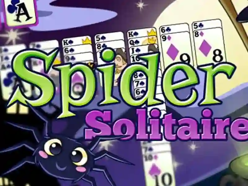Гульня Spider Solitaire 2 онлайн