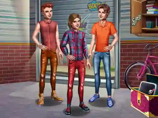 Гульня Boys Fashion Outfits онлайн