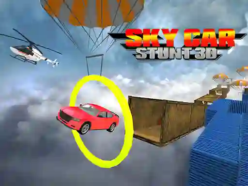 Гульня Sky Car Stunt 3d онлайн
