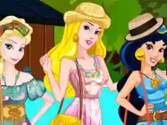 Гульня Princess Team Bohemian онлайн