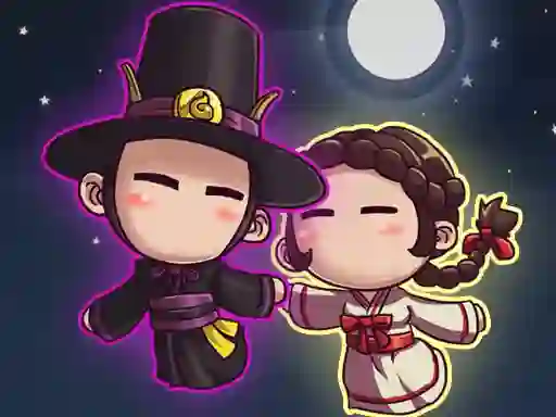 Гульня Darkmaster and Lightmaiden онлайн