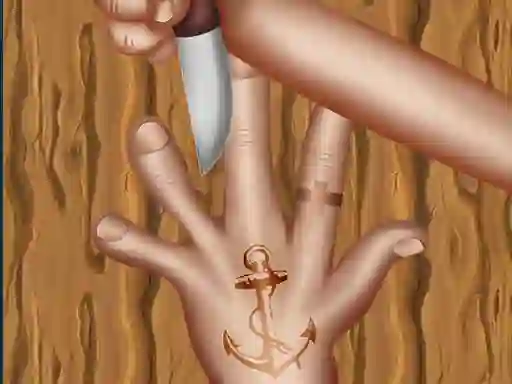 Гульня Whack No Hand онлайн