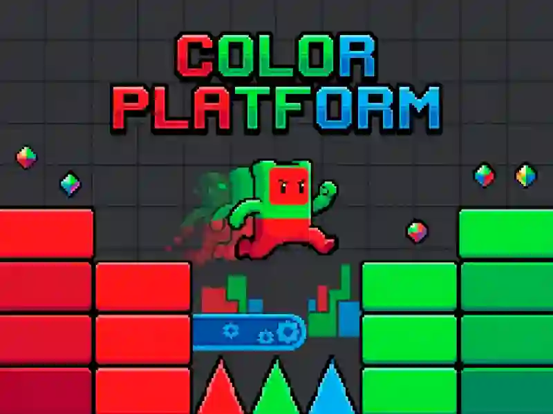 Гульня Color Platform онлайн