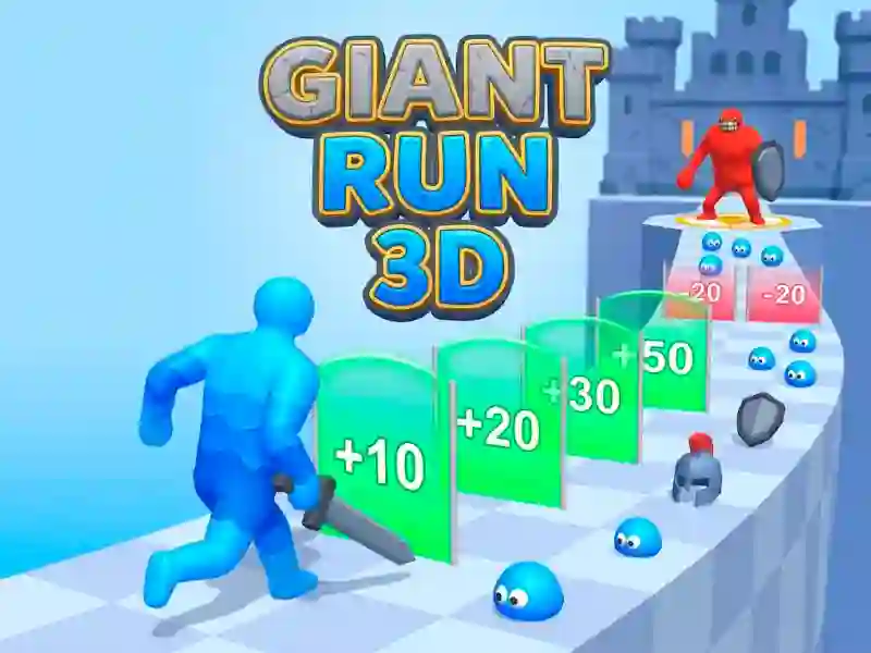 Гульня Giant Run 3D онлайн