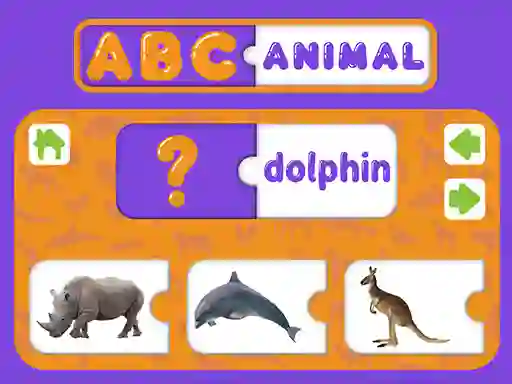 Гульня ABC Animal онлайн