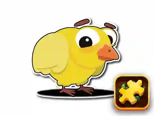 Гульня Cartoon Farm Animals Puzzle онлайн