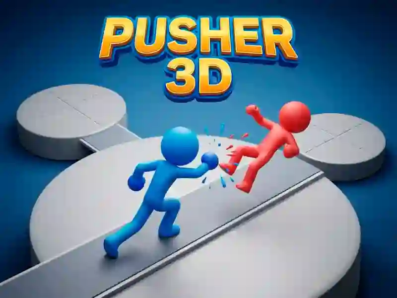 Гульня Pusher 3D онлайн
