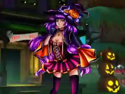 Гульня Halloween Party онлайн