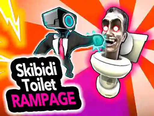 Гульня Skibidi Toilet Rampage онлайн