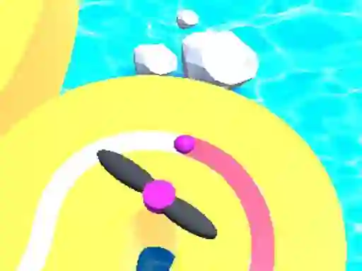 Гульня Ball Obstacle Runner онлайн