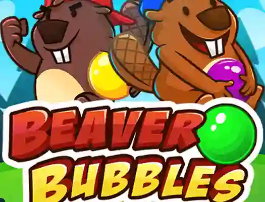 Гульня Beaver Bubbles онлайн