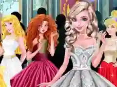 Гульня Anna And Elsa Arendelle Ball онлайн