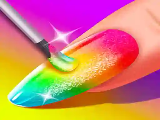 Гульня Girls Fashion Nail Salon онлайн
