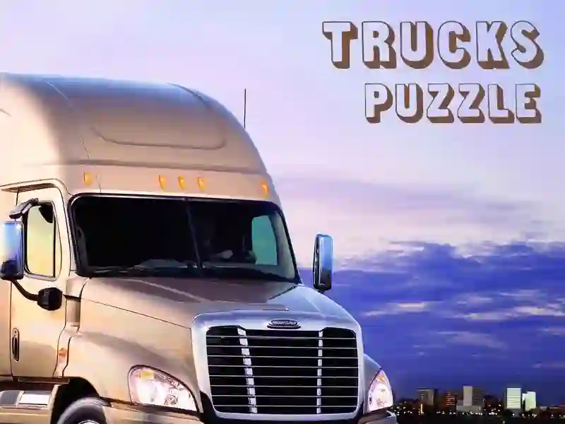 Гульня Trucks Puzzle онлайн