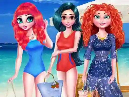 Гульня Besties Beachwear онлайн