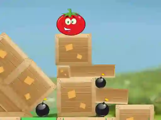 Гульня Roll Tomato онлайн