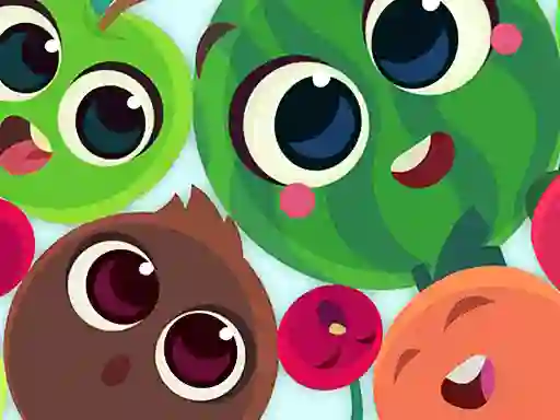Гульня Funny Fruits: Merge and Gather Watermelon онлайн