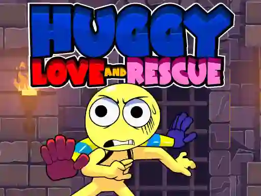 Гульня Huggy Love and Rescue онлайн