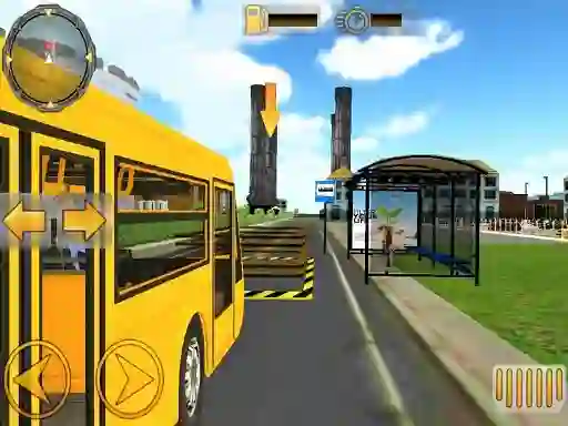 Гульня School Bus Driving Simulator онлайн