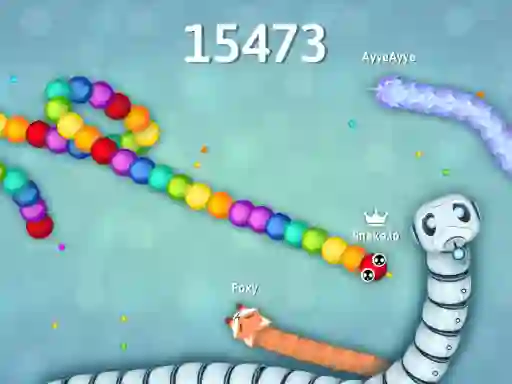 Гульня Snake Io War онлайн