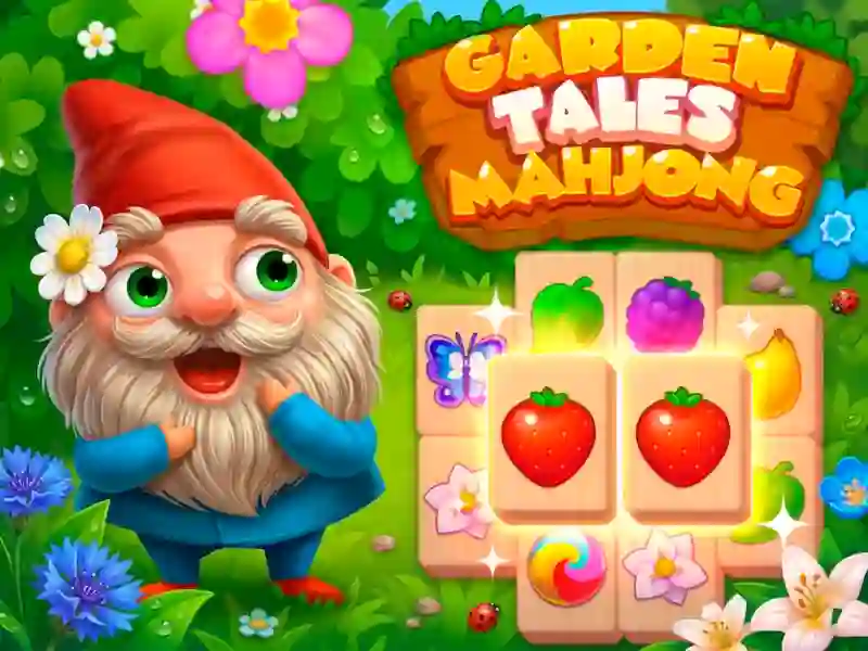 Гульня Garden Tales Mahjong онлайн