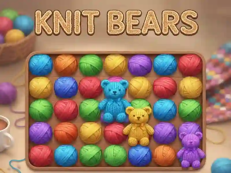 Гульня Knit Bears онлайн