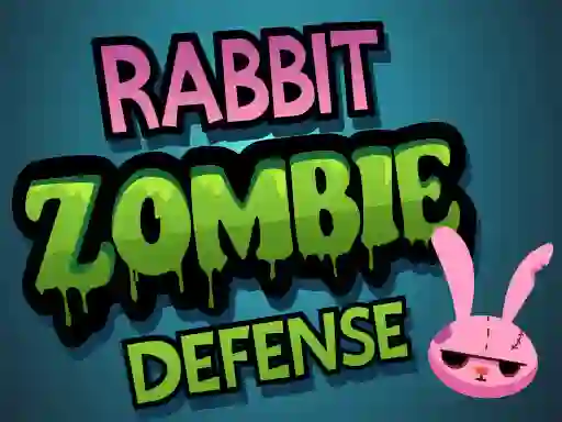 Гульня Rabbit Zombie Defense онлайн