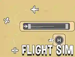 Гульня Flight Sim онлайн