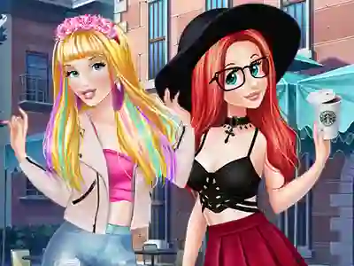 Гульня 100 Crop Top Looks for Princess онлайн