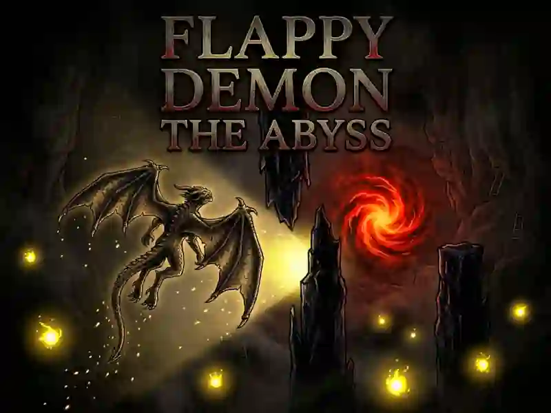 Гульня Flappy Demon The Abyss онлайн