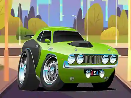 Гульня Speedy Musle Cars онлайн