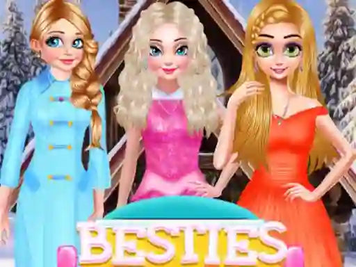 Гульня Besties Outing Day онлайн