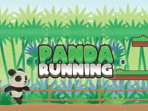 Гульня Panda Running онлайн