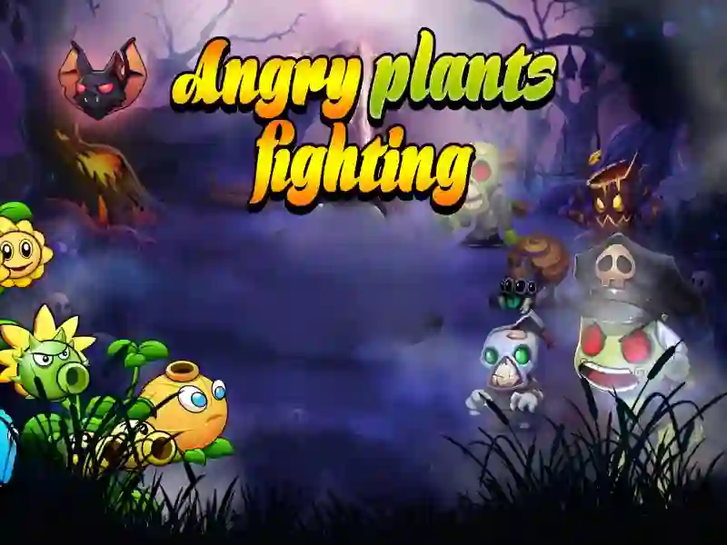 Гульня Angry Plants Fighting онлайн
