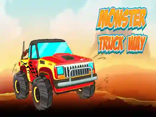 Гульня Monster Truck Way онлайн