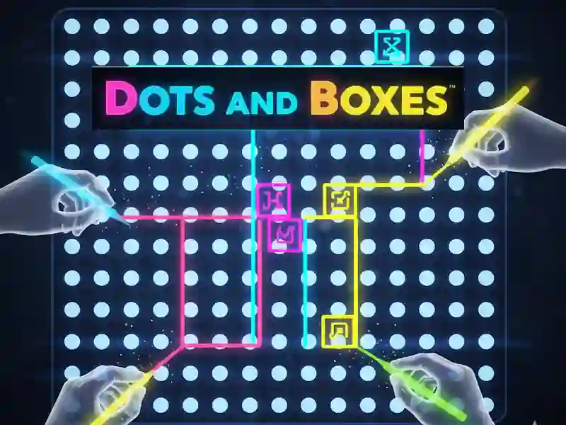 Гульня Dots and Boxes онлайн