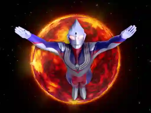 Гульня Ultraman Planet Adventure онлайн
