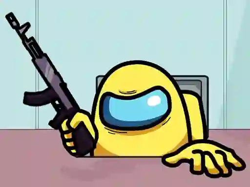 Гульня Among Us Crazy Shooter онлайн