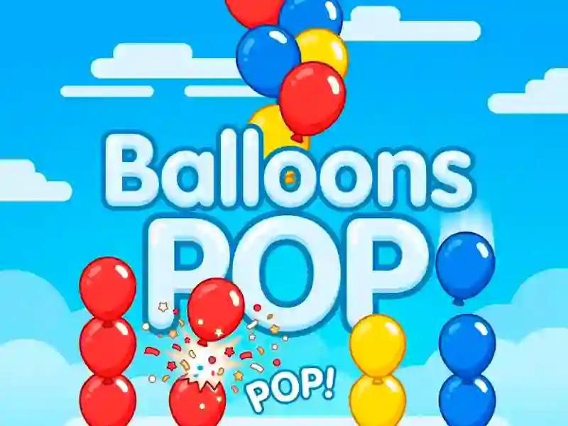 Гульня Balloons Pop онлайн